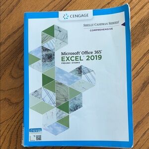 Microsoft Office 365 Excel 2019 Textbook - Blue